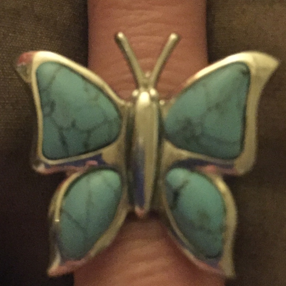 Sterling Silver Butterfly Ring